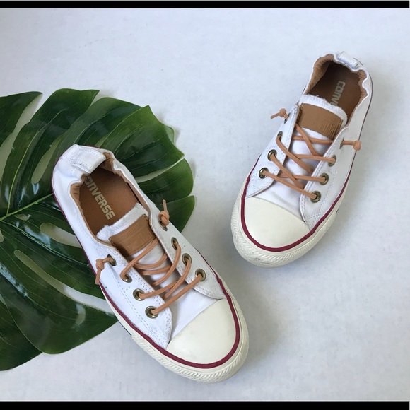 Converse Shoes - Converse low tops white Sz 7